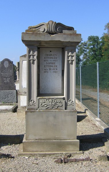 Stèle de Ettinger Sophie