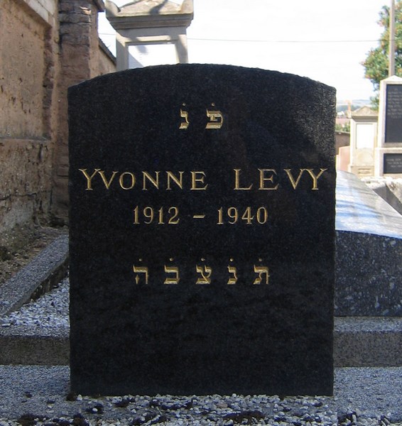 Estela de Lévy Yvonne