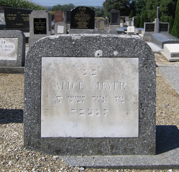 Meyer Alice का स्मारक