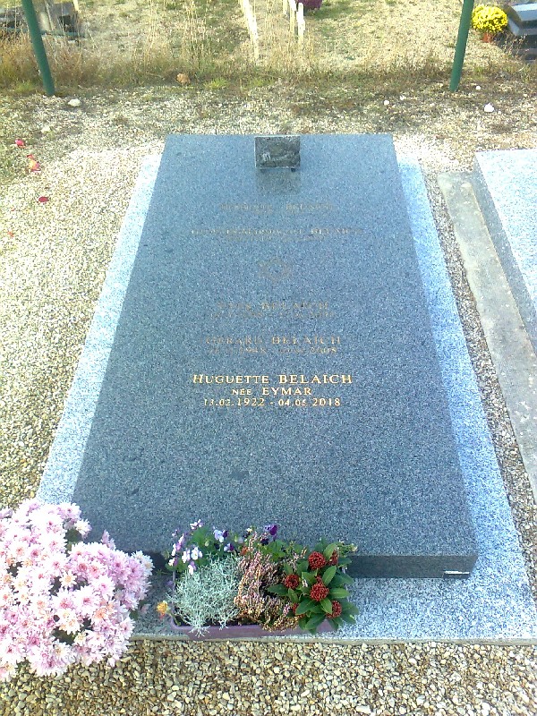 Grafsteen van Belaich Rebecca