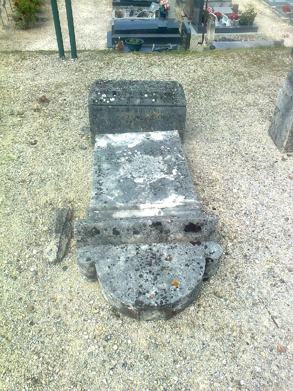 Grabstein von Klein Mélanie