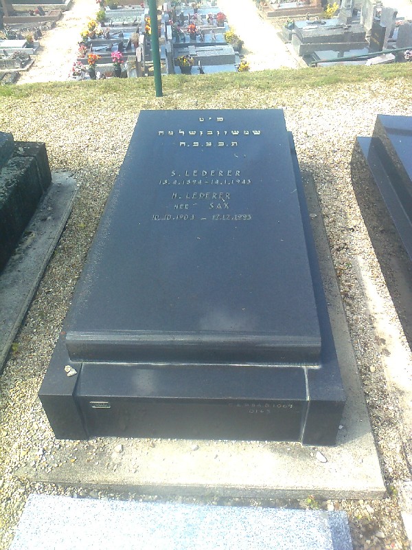 Grabstein von Lederer Siegfried