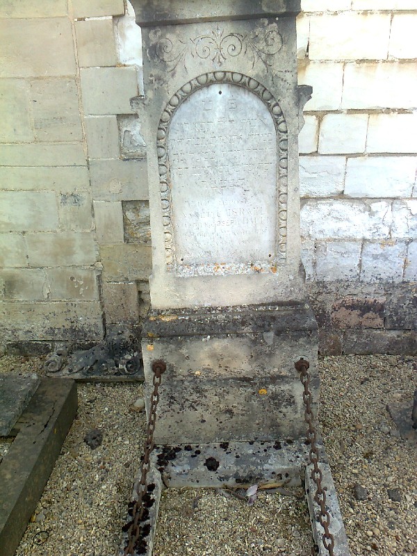 Stèle de Bauer Nanette