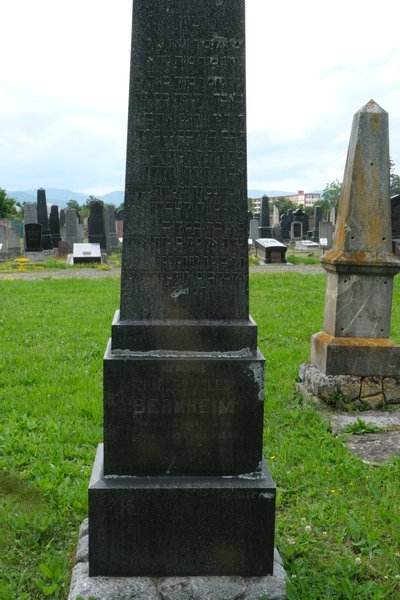 Lápide de Bernheim Charles Jules