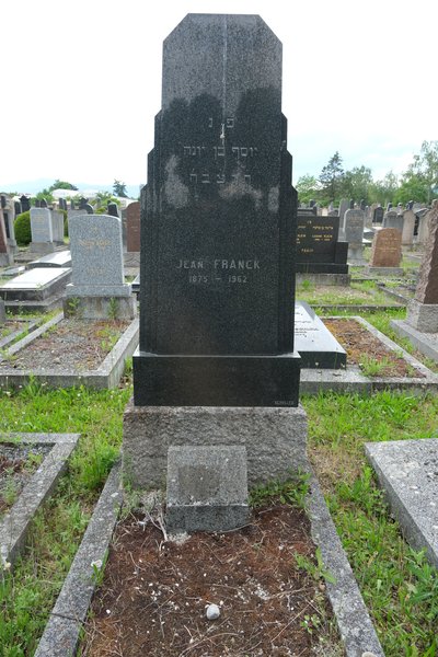 Grabstein von Franck Jean