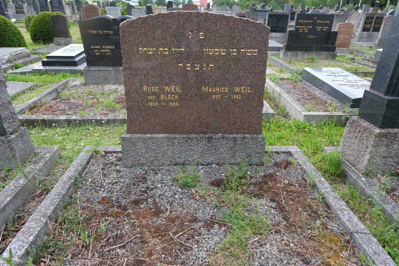 شاهدة قبر Weil Maurice