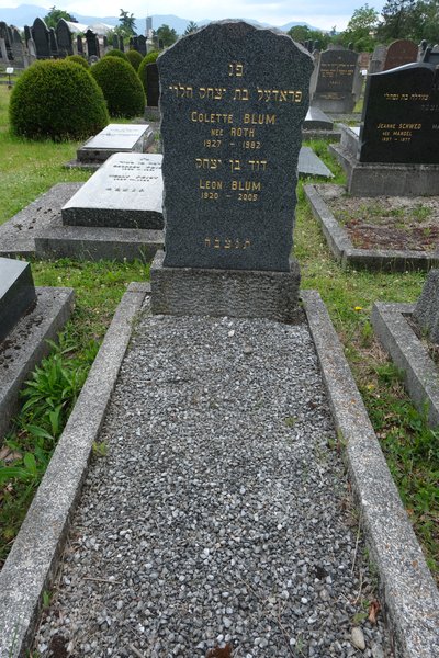 Stèle de Blum Colette