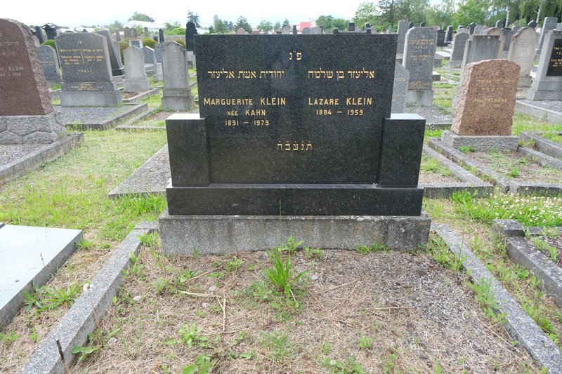 Stèle de Klein Lazare