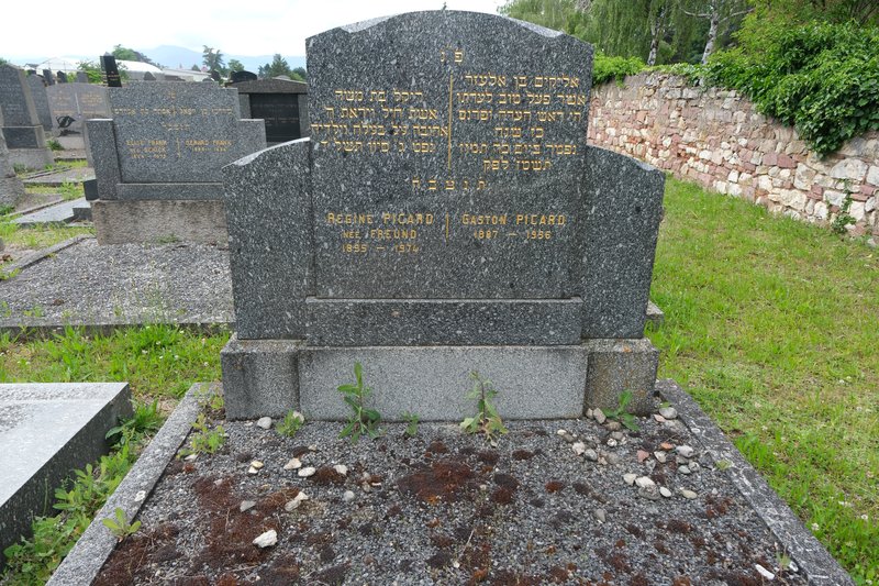 Grabstein von Picard Régine