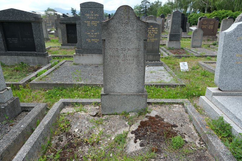 Geismar Berthe fejfája