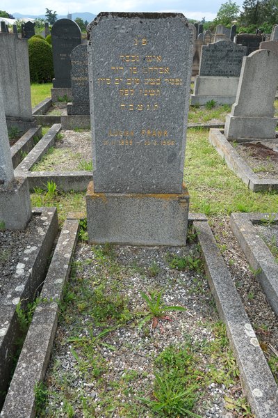 Grabstein von Frank Lucien