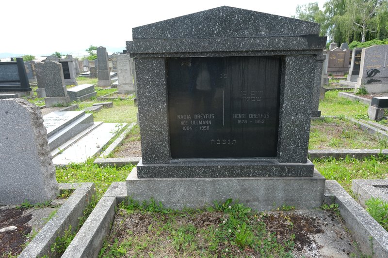 Grabstein von Dreyfus Nadia