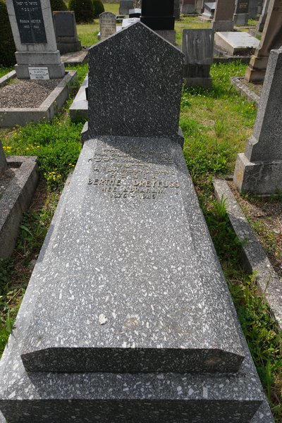 Stèle de Dreyfuss Berthe