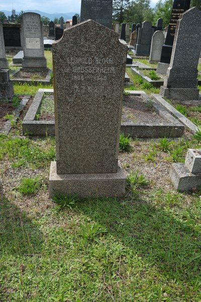 Lápide de Bloch Léopold