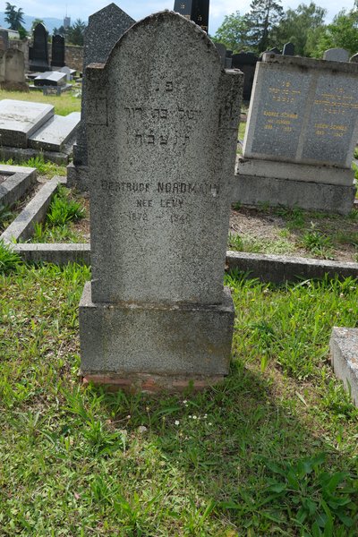 Stèle de Nordmann Gertrude