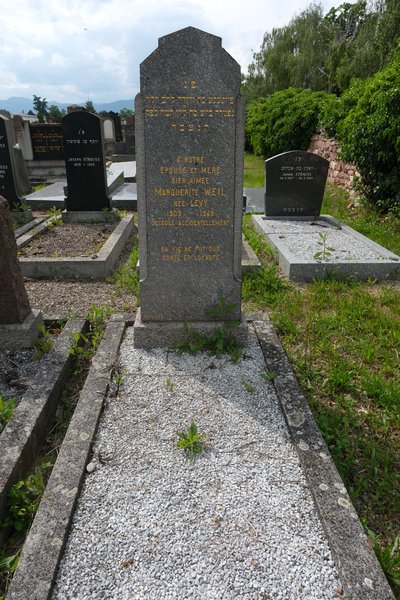 Weil Marguerite fejfája