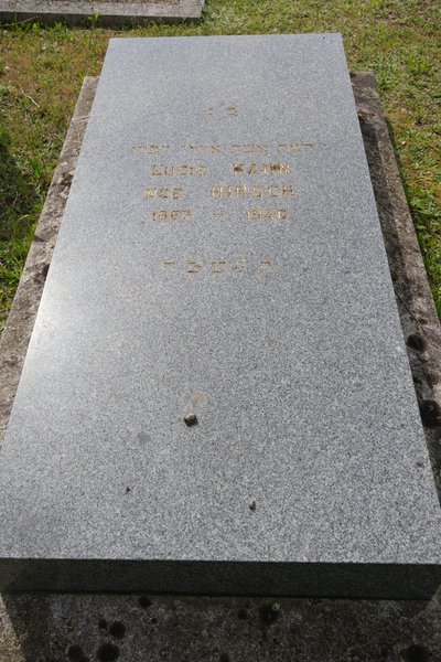 Stèle de Kahn Lucie