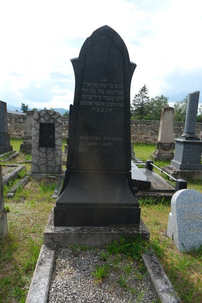 Grabstein von Picard Auguste