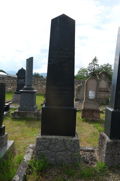 Grabstein von Heimendinger Sara