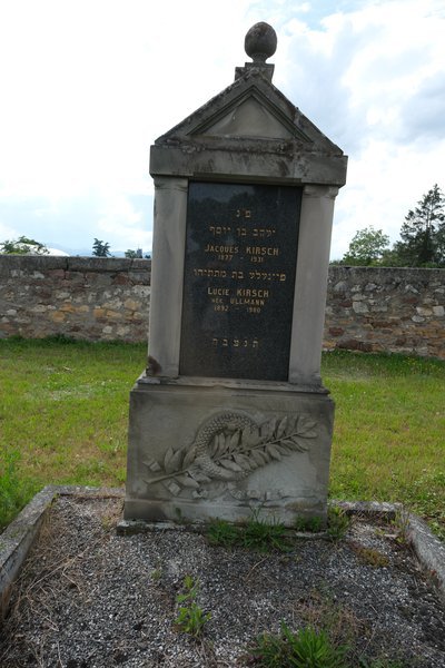 Grabstein von Kirsch Jacques
