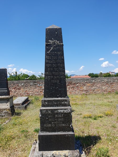 Tombstone of Wormser Céline