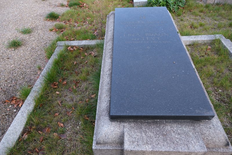 Lápide de Braun Lina