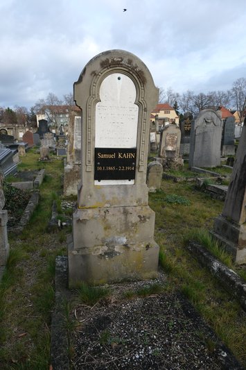 Grabstein von Kahn Samuel