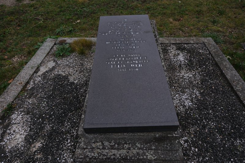 شاهدة قبر Weill Félix