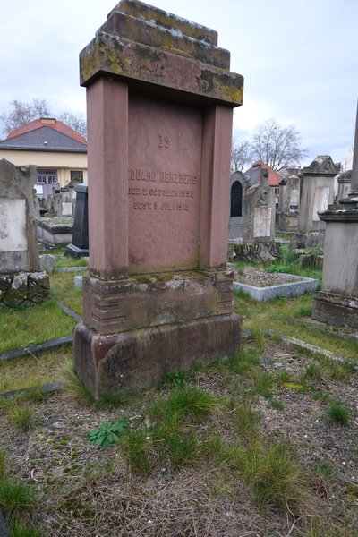 Herzberg Edouard 的墓碑