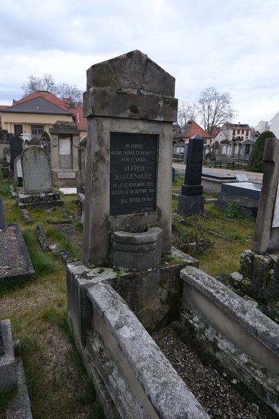 Надгробие Haguenauer Alfred