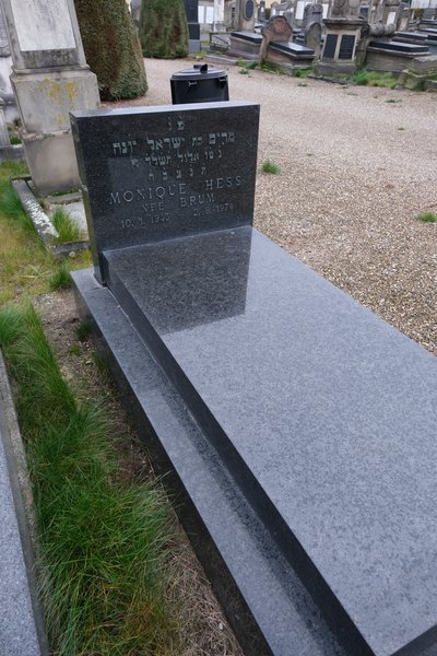 Grafsteen van Hess Monique
