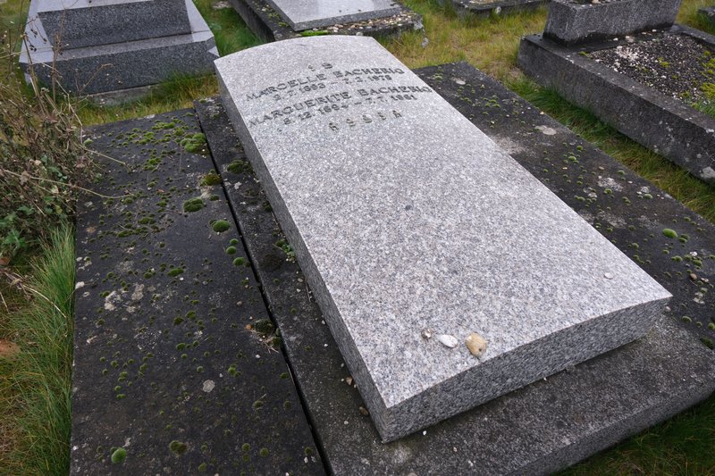 Grabstein von Bacherig Marcelle