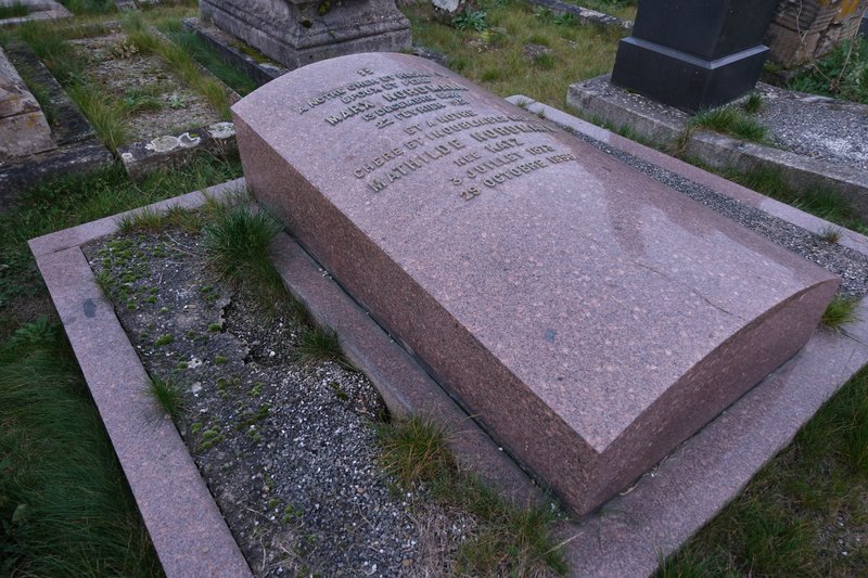Grabstein von Nordmann Marx