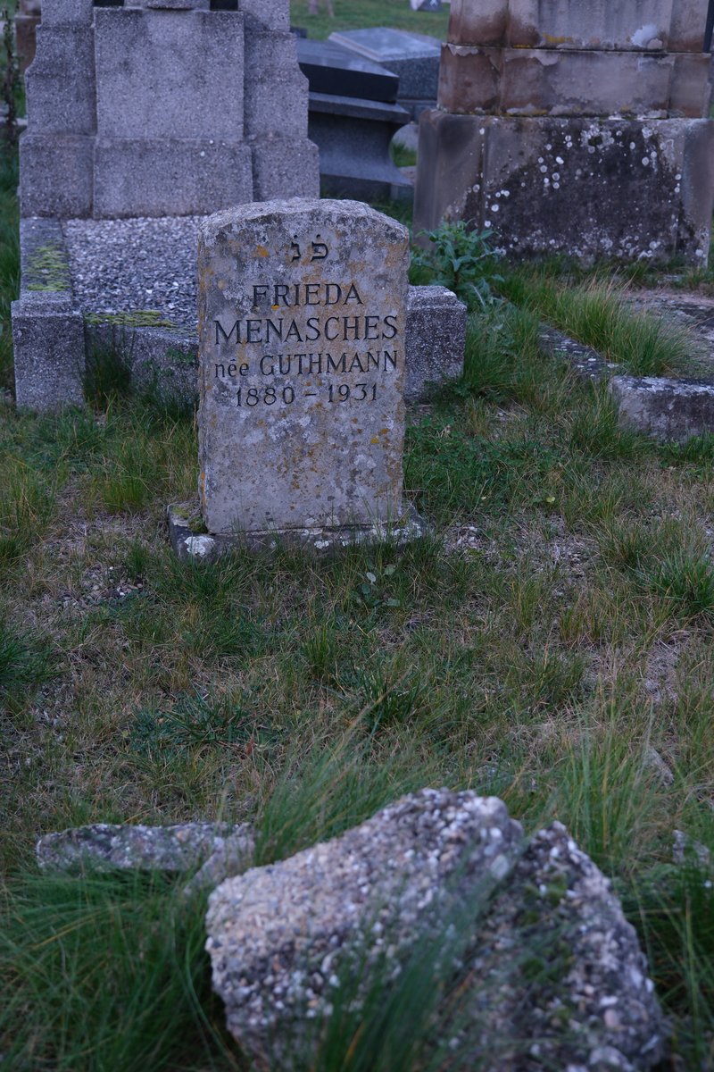 Tombstone of Menasches Frieda