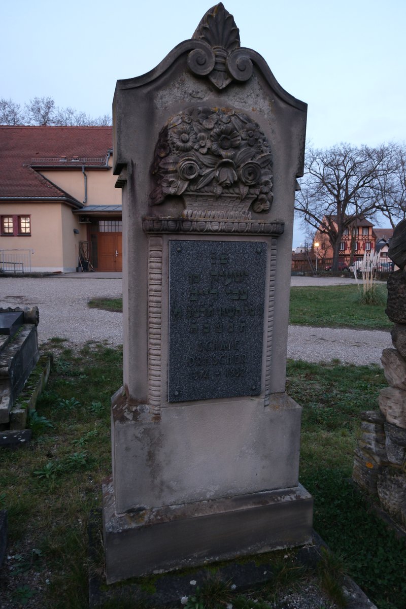 Grabstein von Drescher Schaye