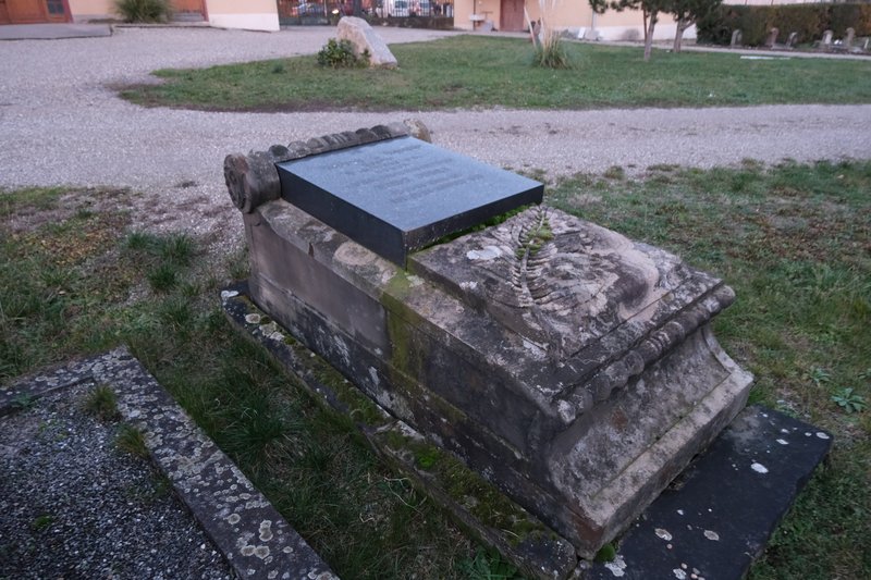 Grabstein von Judas Emile
