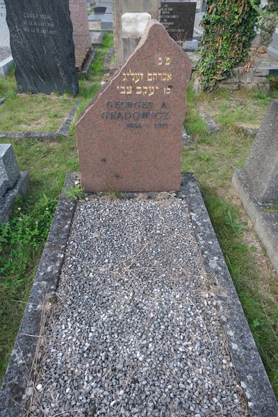 Надгробие Gradowicz Georges Alain