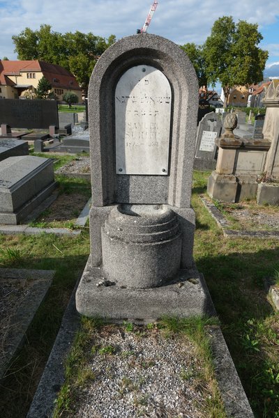 Grafsteen van Suhler Samuel