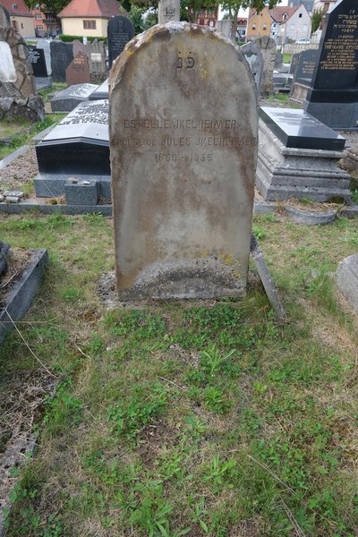 Grafsteen van Jkelheimer Estelle