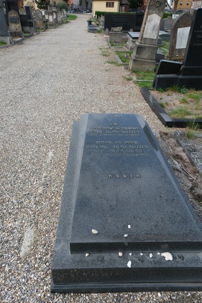 Tombstone of Rosenstiel Simone