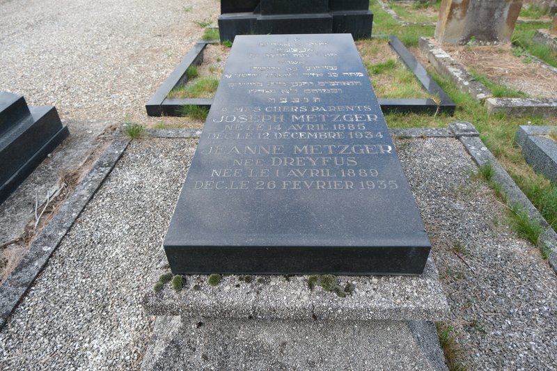 شاهدة قبر Metzger Jeanne