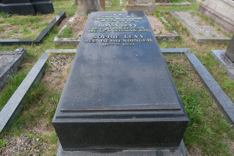 Grabstein von Levy Simon