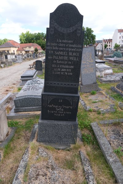 Lápide de Bloch Palmyre