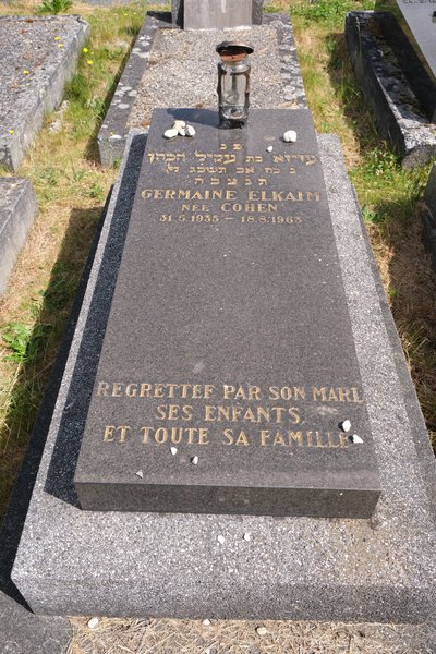 Stèle de Elkaim Germaine