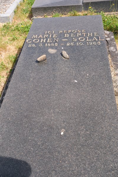 Grabstein von Cohen-Solal Marie Berthe