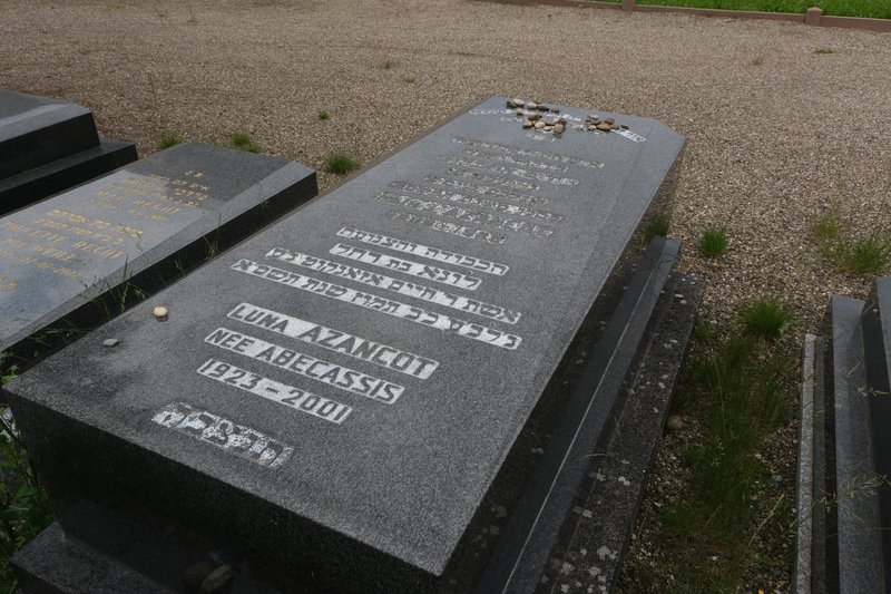 Grabstein von Azancot Louna