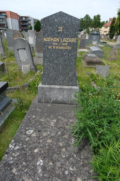 Grabstein von Lazare Nathan