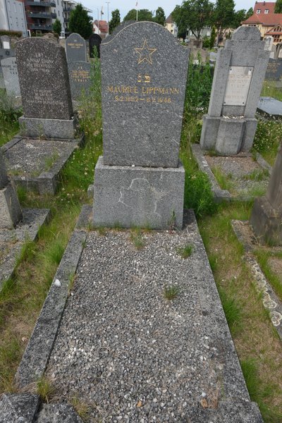 Grabstein von Lippmann Maurice