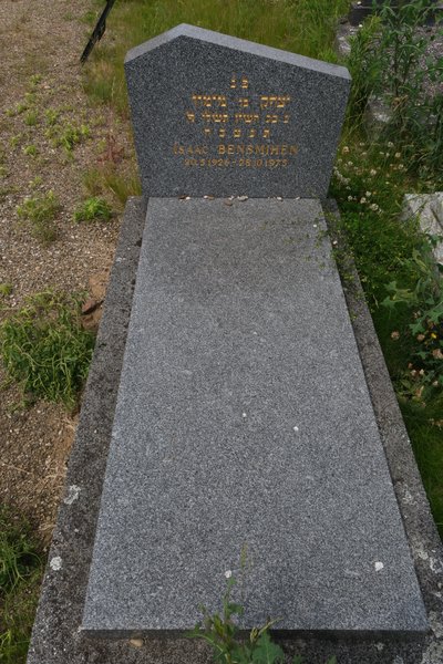 Tombstone of Bensmihen Isaac