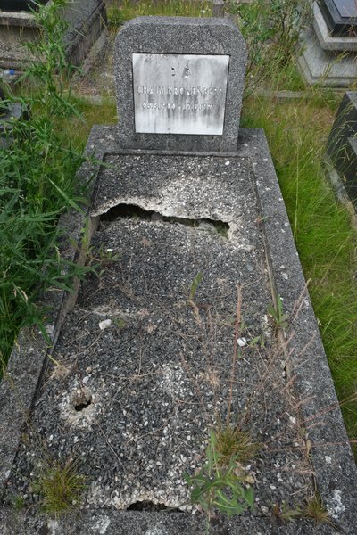 Kronenberg Chaim fejfája